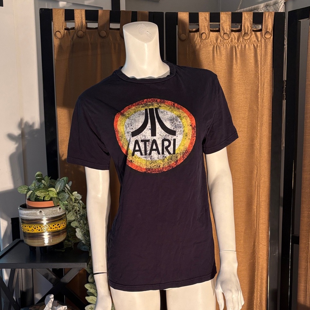 Atari Logo T-Shirt in Black